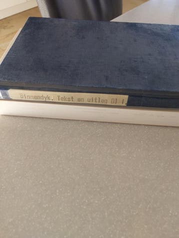 D.A.M. Binnendijk - Tekst en Uitleg (1941)