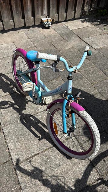 Fiets meisje frozen 20 inch