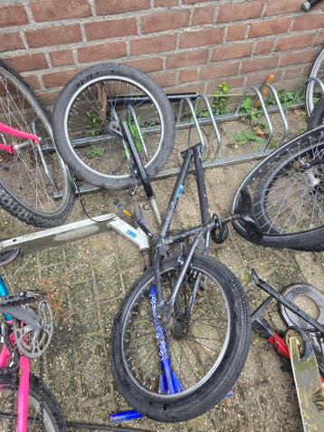 Gratis onderdelen van BMX fiets