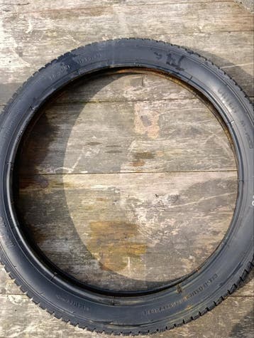 Gratis buitenband eenwieler
