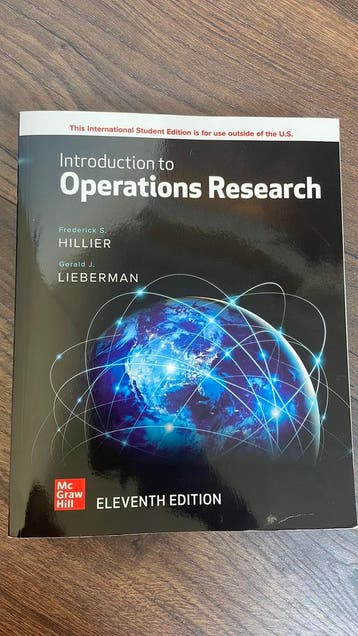 Introduction to operationa research studieboek