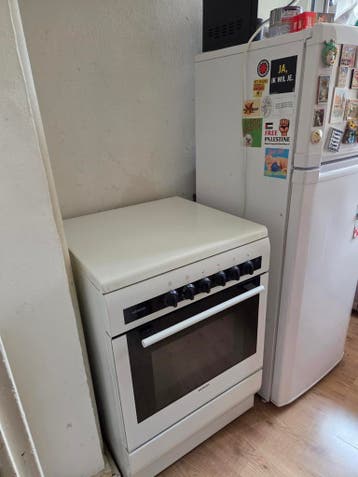 Siemens gasfornuis met oven - Gebruikssporen