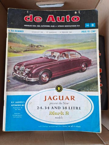 Jaargangen DE AUTO uitgave KNAC