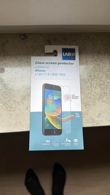 Screenprotector glass iPhone nieuw