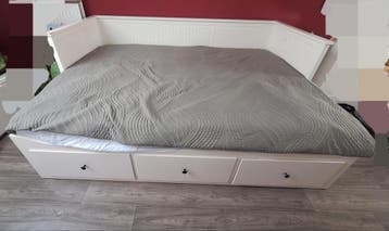 IKEA Hemnes Bedbank met 3 lades - Gratis Ophalen