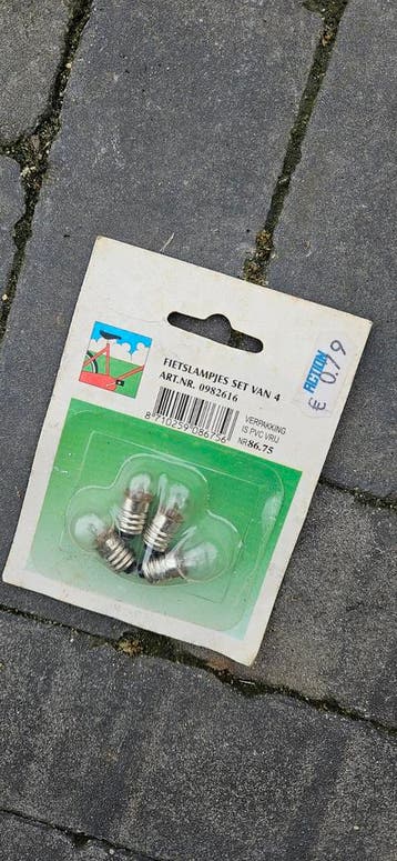 Nieuwe fietslampjes set van 4