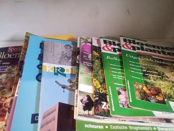 Diverse tijdschriften o.a. architectuur, Linda, VT wonen