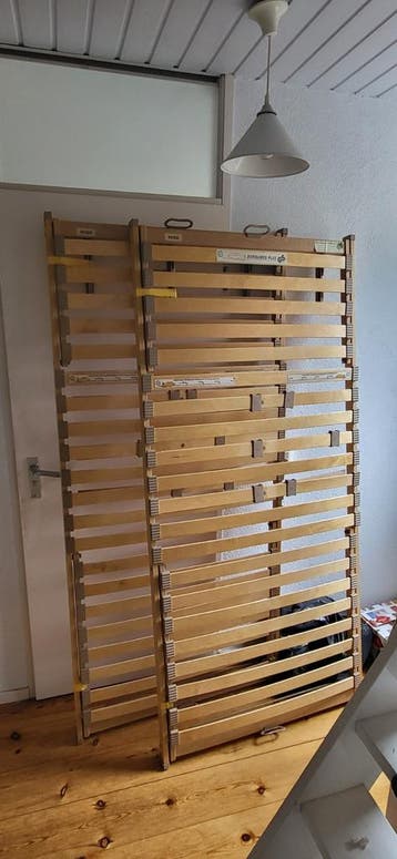 Gratis, 2x verstelbare bedbodem 90x200