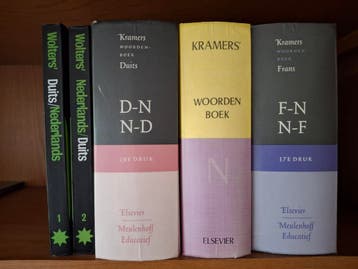 Kramers & Wolters Woordenboeken: Duits, Nederlands, Frans