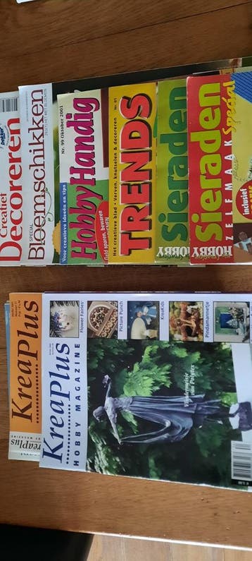Diverse Creatieve hobby tijdschriften
