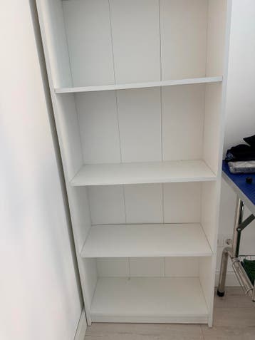 Witte IKEA Gersby kast - Boekenkast/Opbergkast