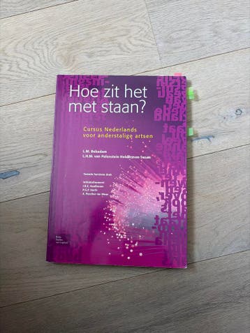 Cursus Nederlands voor anderstalige artsen