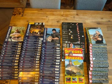Grote collectie Karperwereld, Spiegel en Karper magazines