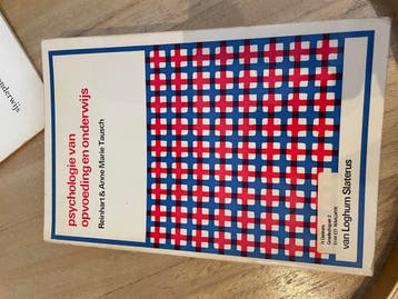 Psychologie van opvoeding en onderwijs - Reinhart & Tausch