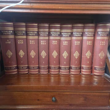 Complete Winkler Prins Encyclopedie - 19 delen (Zesde Druk)