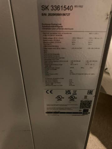 Ik zoek printplaat van rittal SK 3361540 Schrankkoeler