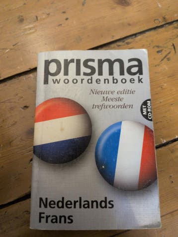 Prisma Woordenboek Nederlands Frans met CD-ROM