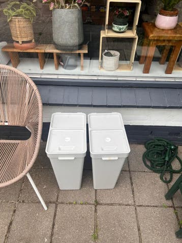 Ikea prullenbakken 2 stuks - 35L per stuk