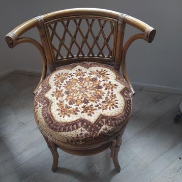 Rotan stoel
