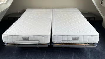 2 Auping Maestro matrassen: firm en medium (90x210 cm)