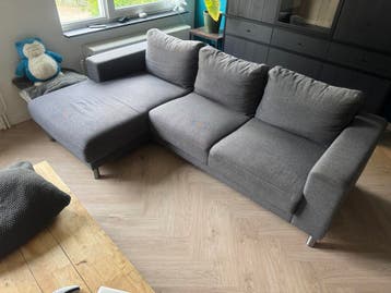 GRATIS Comfortabele grijze hoekbank