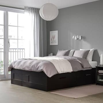 GRATIS IKEA Bimnes bed 140x200 met lades.