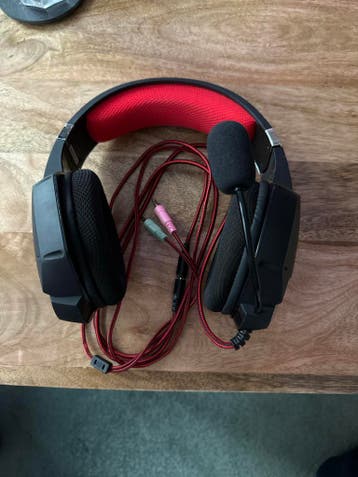 Trust GXT Gaming Headset - Zwart/Rood