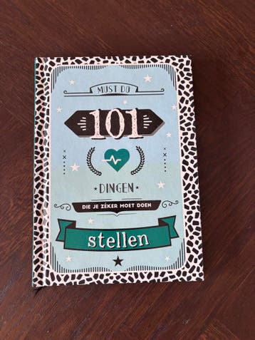 Boek: 101 Dingen die je zeker moet doen stellen