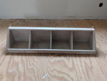 Plankje steigerhout