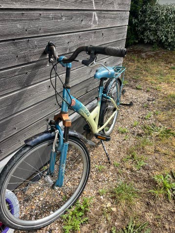 Gratis kinderfiets - opknapper met lekke band