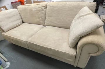 Beige/creme bank gratis ophalen