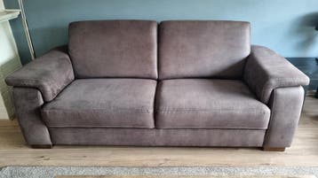Comfortabele 2-zitsbank en fauteuil - Zo goed als nieuw