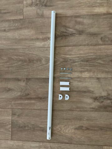 ELVARLI witte kledingroede / stang 80cm