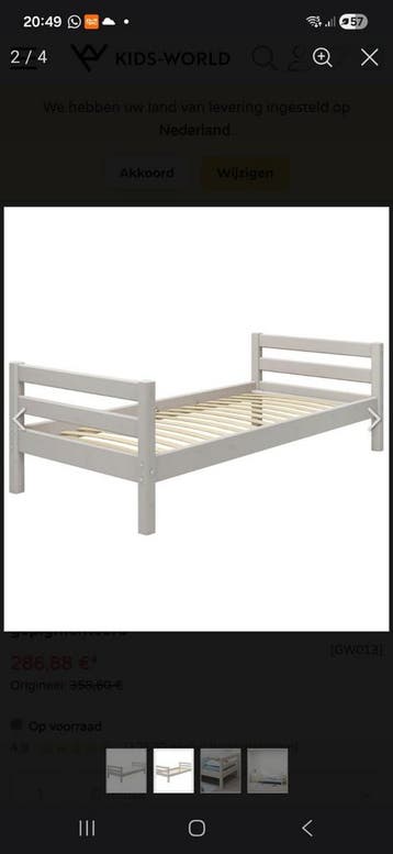 flexa bed 190x90 gratis