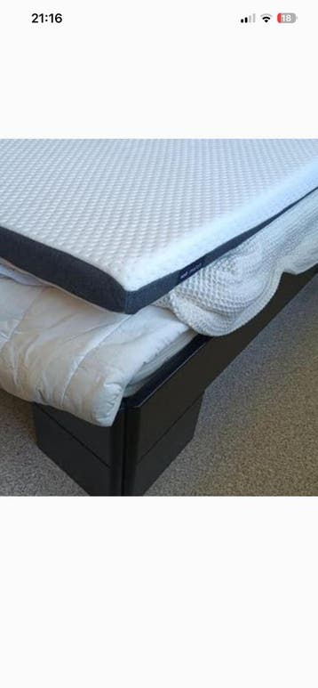 Ombouw Auping bed 180 x 200 , +n kastjes .