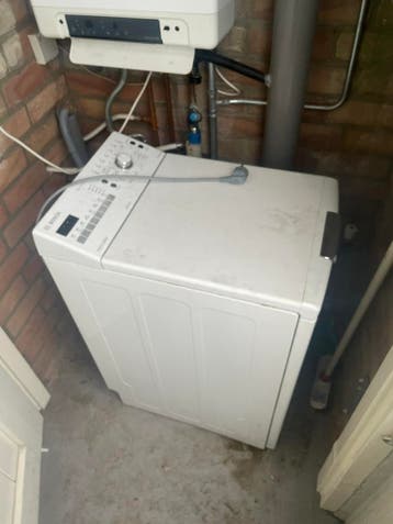 Gratis wasmachine oud ijzer