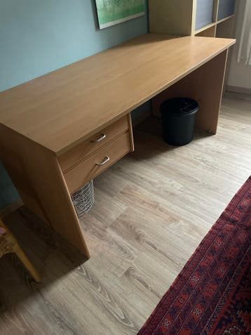 Gratis afhalen, Bureau 160x80 met lades