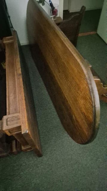 Eet- en salontafel set - Massief hout gratis ophalen TILBURG