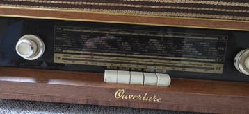 Hele oude vintage radio