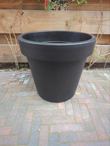 Bloempot voor binnen, groot (47x42 cm)