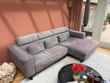 Bank met chaise longue