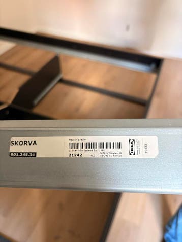 IKEA SKORVA middenbalk voor bedframe