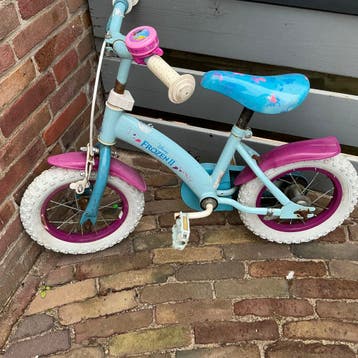 Gratis af te halen  12 inch kinderfietsje Disney Frozen II