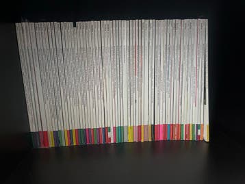 Grote collectie Foodies magazines (ongeveer 65 stuks)