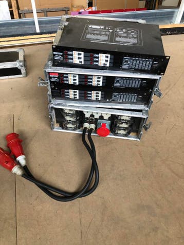 5x 6kanalen dimmerpack