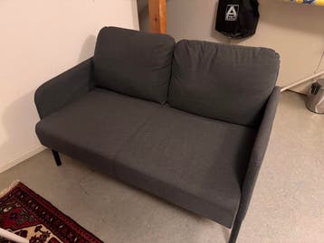 Ikea Comfortabele tweezitsbank - Donkergrijs