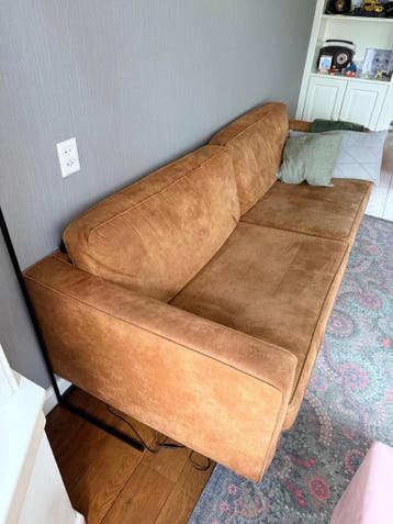 Comfortabele bank van Woods, 236x90x80 cm