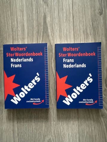 Wolters' Ster Woordenboek Nederlands-Frans & Frans-Nederland