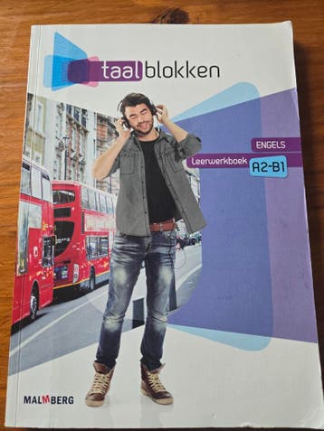 Taalblokken Engels Leerwerkboek A2-B1