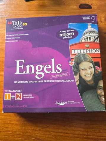 Talk to Me Engels Totaalpakket 1+2 (Beginner-Gevorderd)